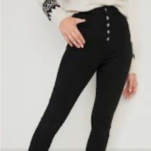 BRAND NEW OLD NAVY Jeans Extra High Rise Rockstar Super Skinny 360degree stretch